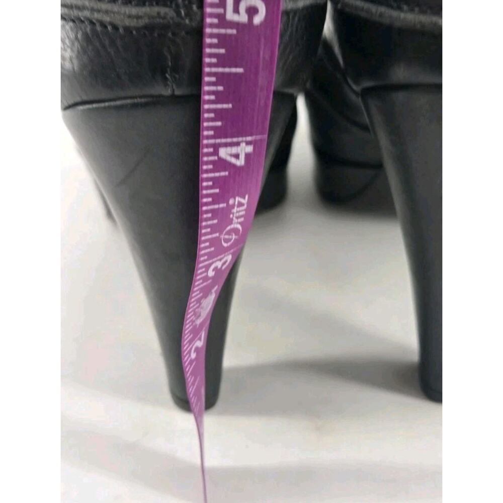 Whimsigoth Italian Leather Closed Toe Shoes Pumps Heels L'autre Chose Sz 6.5 - Picture 9 of 12